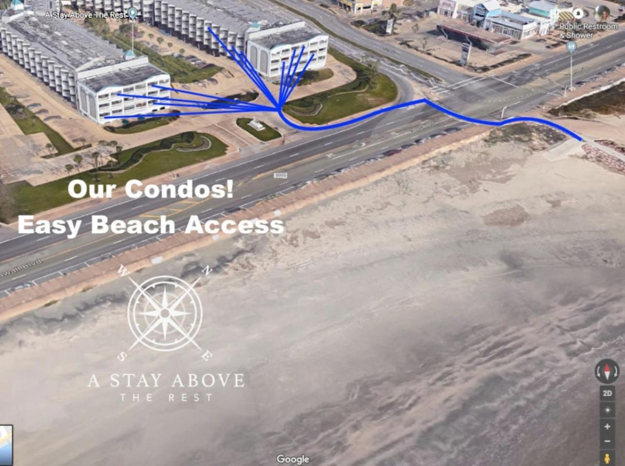 Cdm 304 - Beachfront Serenity Galveston Exterior photo